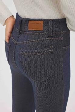 TÉRMICO Leggings afelpados niña efecto vaquero marino