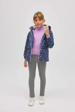 TÉRMICO Leggings afelpados niña efecto vaquero gris