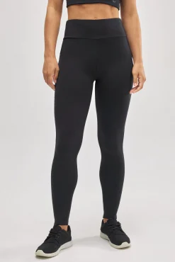 TÉRMICO Leggings deportivos interior afelpado negro