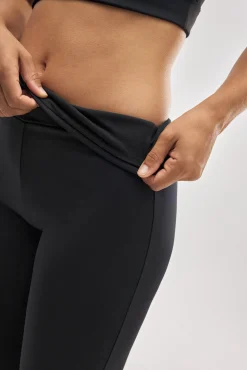 TÉRMICO Leggings deportivos interior afelpado negro