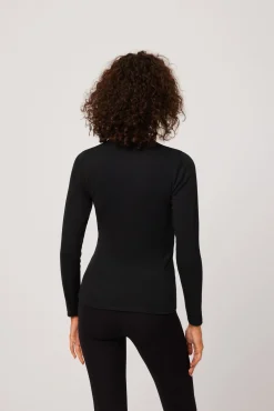 TÉRMICO LIGERO Camiseta algodón manga larga negro