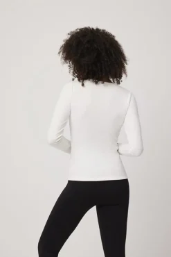 TÉRMICO LIGERO Camiseta algodón manga larga blanco
