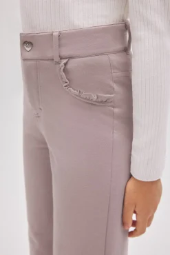 TÉRMICO LIGERO Pantalón niña ancho detalle bolsillos