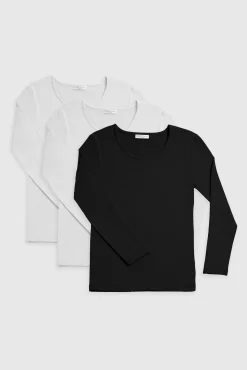 TÉRMICO Pack de 3 camisetas manga larga hombre