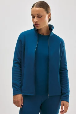 ULTRA TÉRMICO Chaqueta ajustada estilo deportivo azul