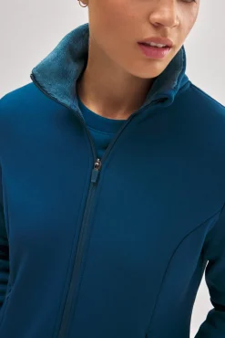 ULTRA TÉRMICO Chaqueta ajustada estilo deportivo azul