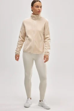 ULTRA TÉRMICO Chaqueta deportiva afelpada polar beige