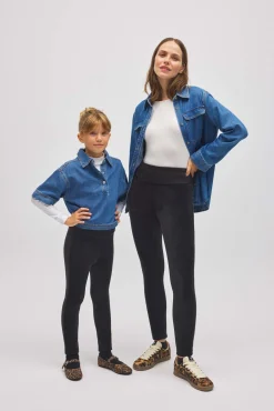 ULTRA TÉRMICO Leggings niña efecto pana afelpado polar