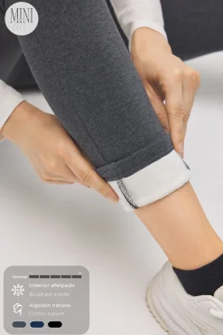 ULTRA TÉRMICO Leggings afelpados comfy marengo