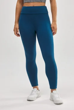 ULTRA TÉRMICO Leggings estilo deportivo afelpado polar azul