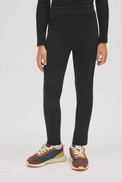 ULTRA TÉRMICO Leggings niña afelpado polar negro