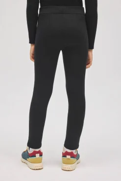 ULTRA TÉRMICO Leggings niña afelpado polar negro