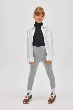 ULTRA TÉRMICO Leggings niña afelpado polar gris