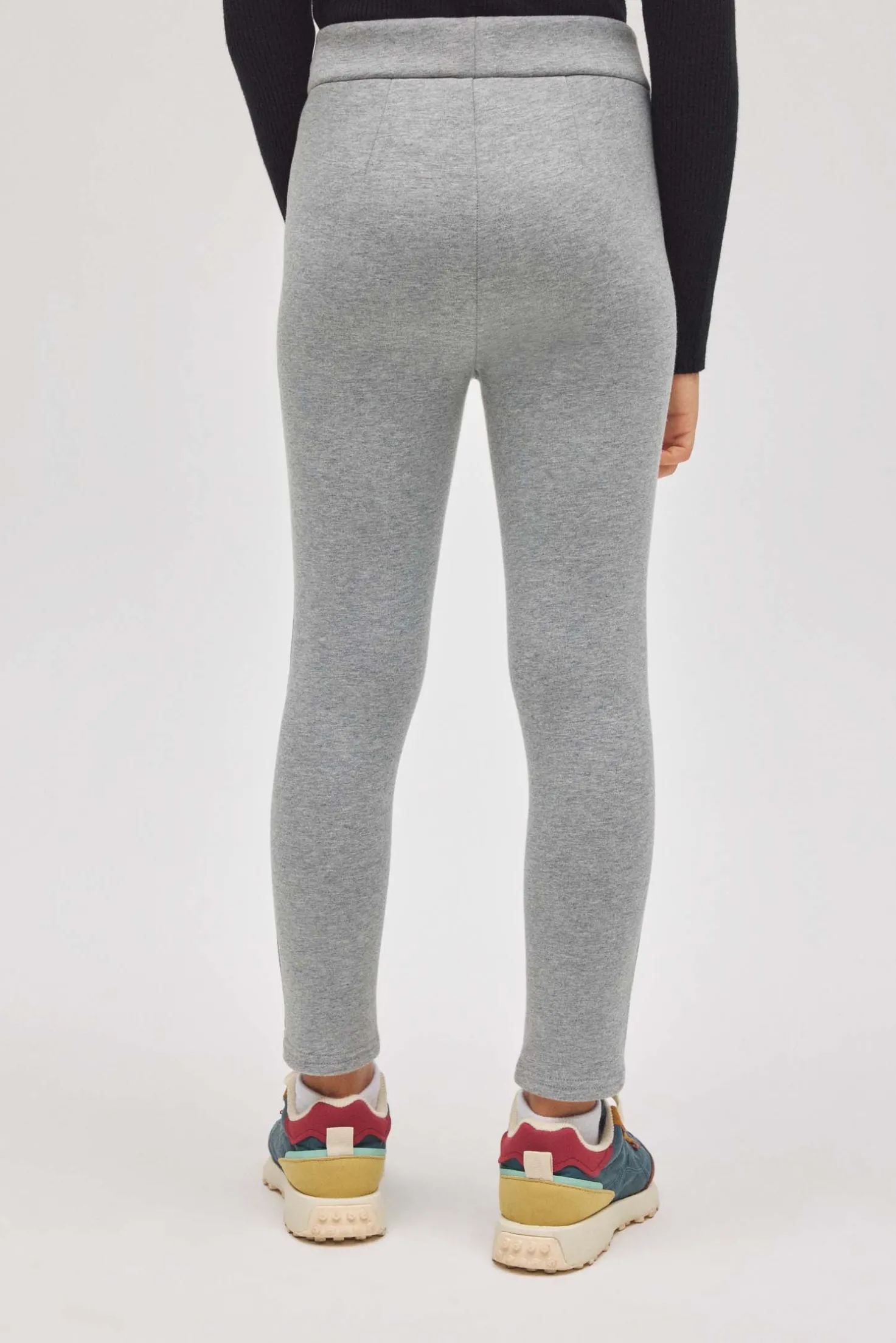 ULTRA TÉRMICO Leggings niña afelpado polar gris