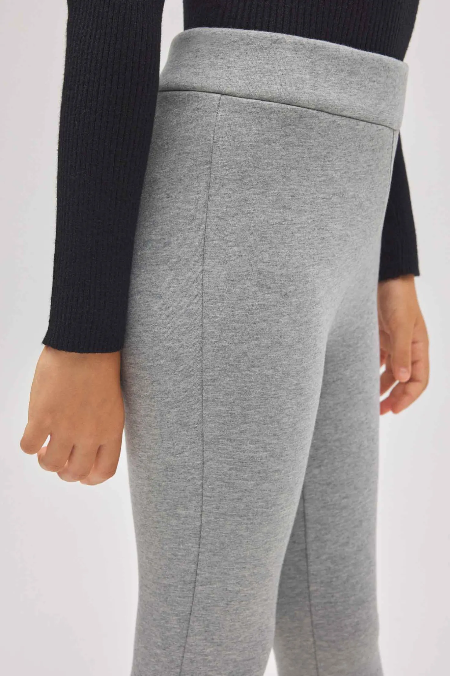 ULTRA TÉRMICO Leggings niña afelpado polar gris