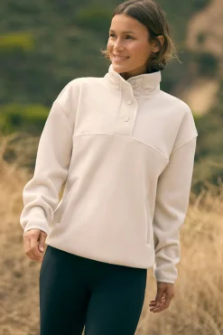 ULTRA TÉRMICO Sudadera deportiva afelpada polar beige