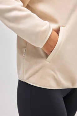 ULTRA TÉRMICO Sudadera deportiva afelpada polar beige