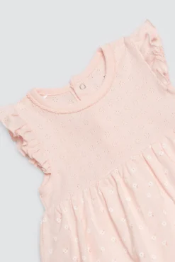 Vestido bebé sin mangas Ocean Tales rosa