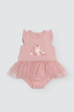 Vestido body bebé sin mangas Safari Dream