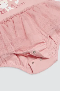 Vestido body bebé sin mangas Safari Dream