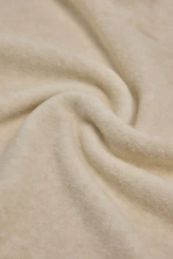 Vestido largo liso sin mangas marfil