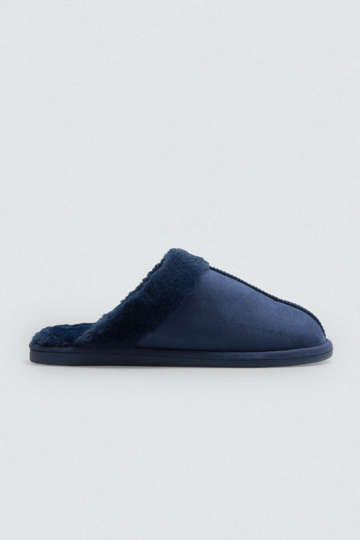 Zapatillas básicas con pelo marino