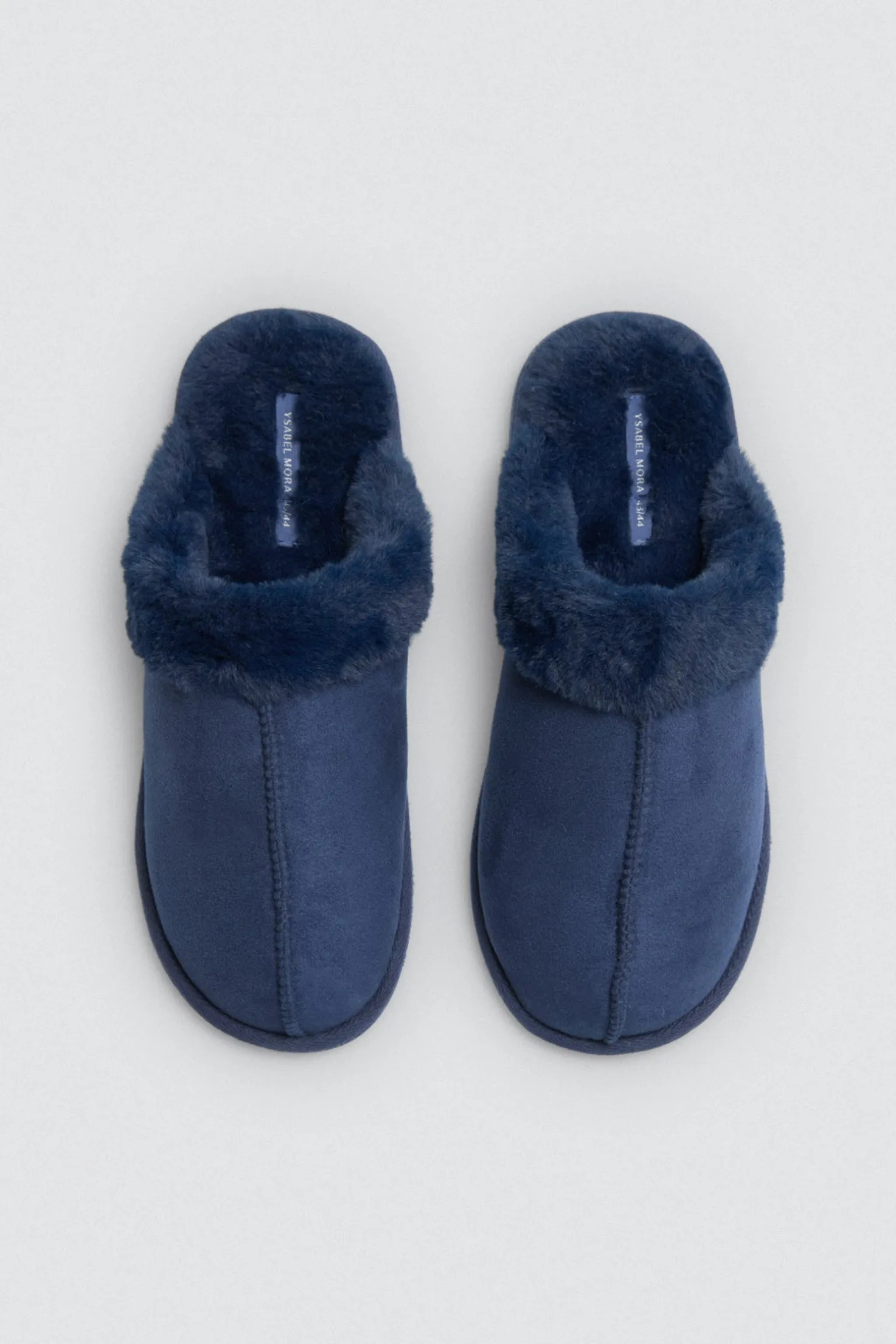 Zapatillas básicas con pelo marino