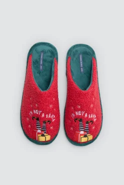 Zapatillas casa hombre Navidad I'm not a Santa