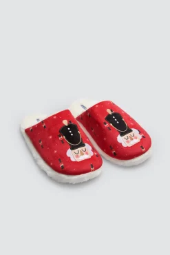 Zapatillas casa hombre Navidad cascanueces