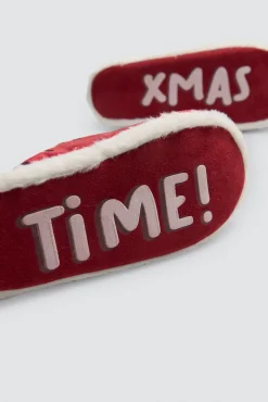 Zapatillas casa hombre Navidad cascanueces