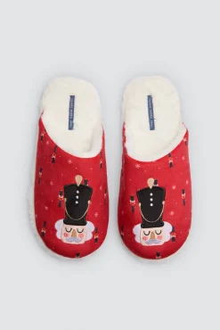 Zapatillas casa hombre Navidad cascanueces