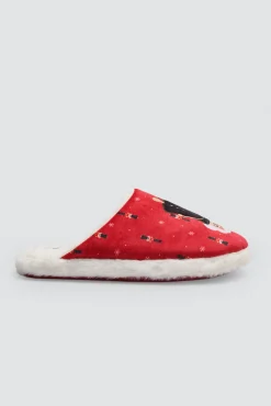 Zapatillas casa hombre Navidad cascanueces