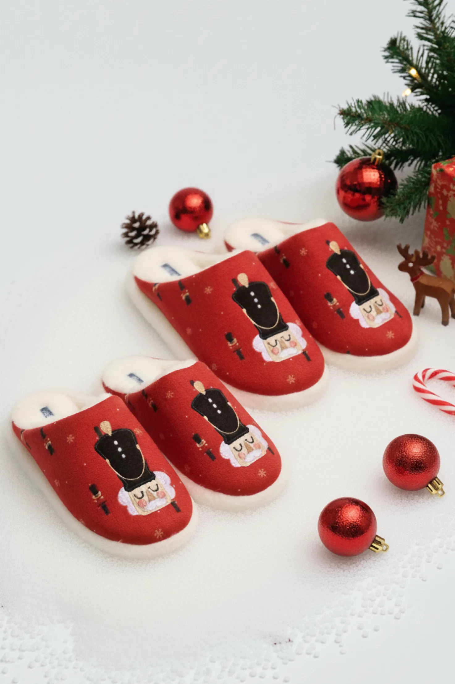 Zapatillas casa infantiles Navidad cascanueces