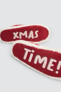 Zapatillas casa mujer Navidad cascanueces