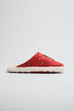 Zapatillas casa mujer Navidad cascanueces