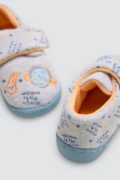 Zapatillas de bebé estampado cósmico