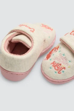 Zapatillas de bebé velcro estampado unicornios