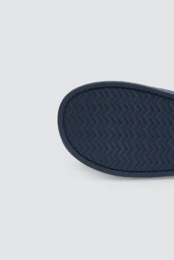 Zapatillas de casa cerradas con pelo marino