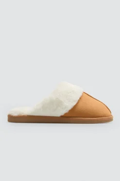 Zapatillas de casa pelo camel