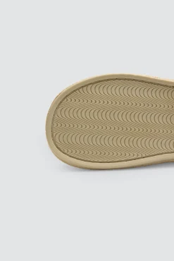 Zapatillas de casa pelo estampado étnico